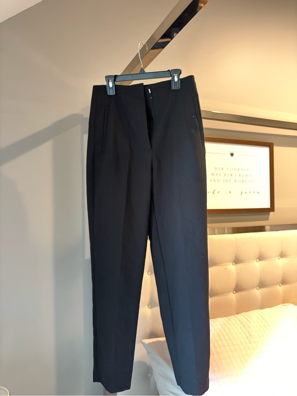 Zara Men's Black Dress Trousers